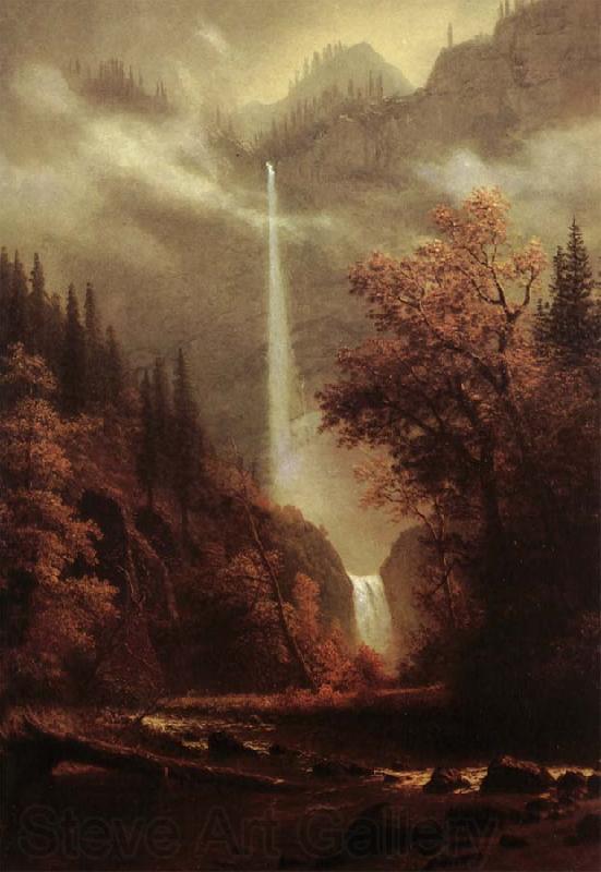 Albert Bierstadt Multnomah Falls Germany oil painting art